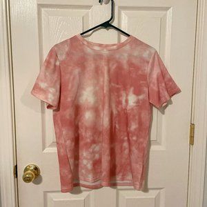 Pink Tye-dye T-shirt